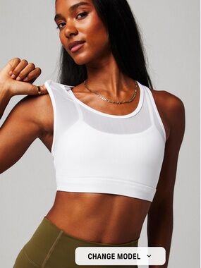 Fabletics Faye High Impact Sports Bra - double layered